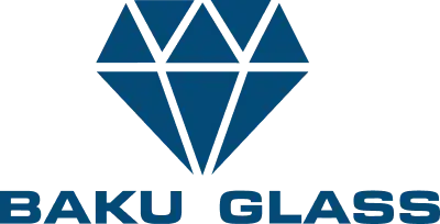 Logo Baku Glass - Blu